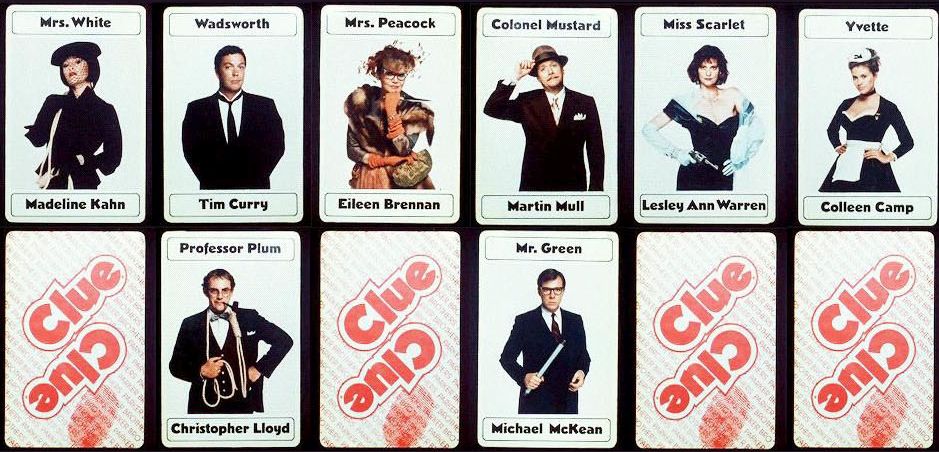 I Read Movies: Clue the Movie